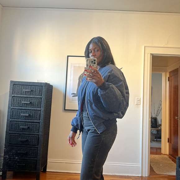 Zara Mens Bomber Jacket - Picture 2 of 3